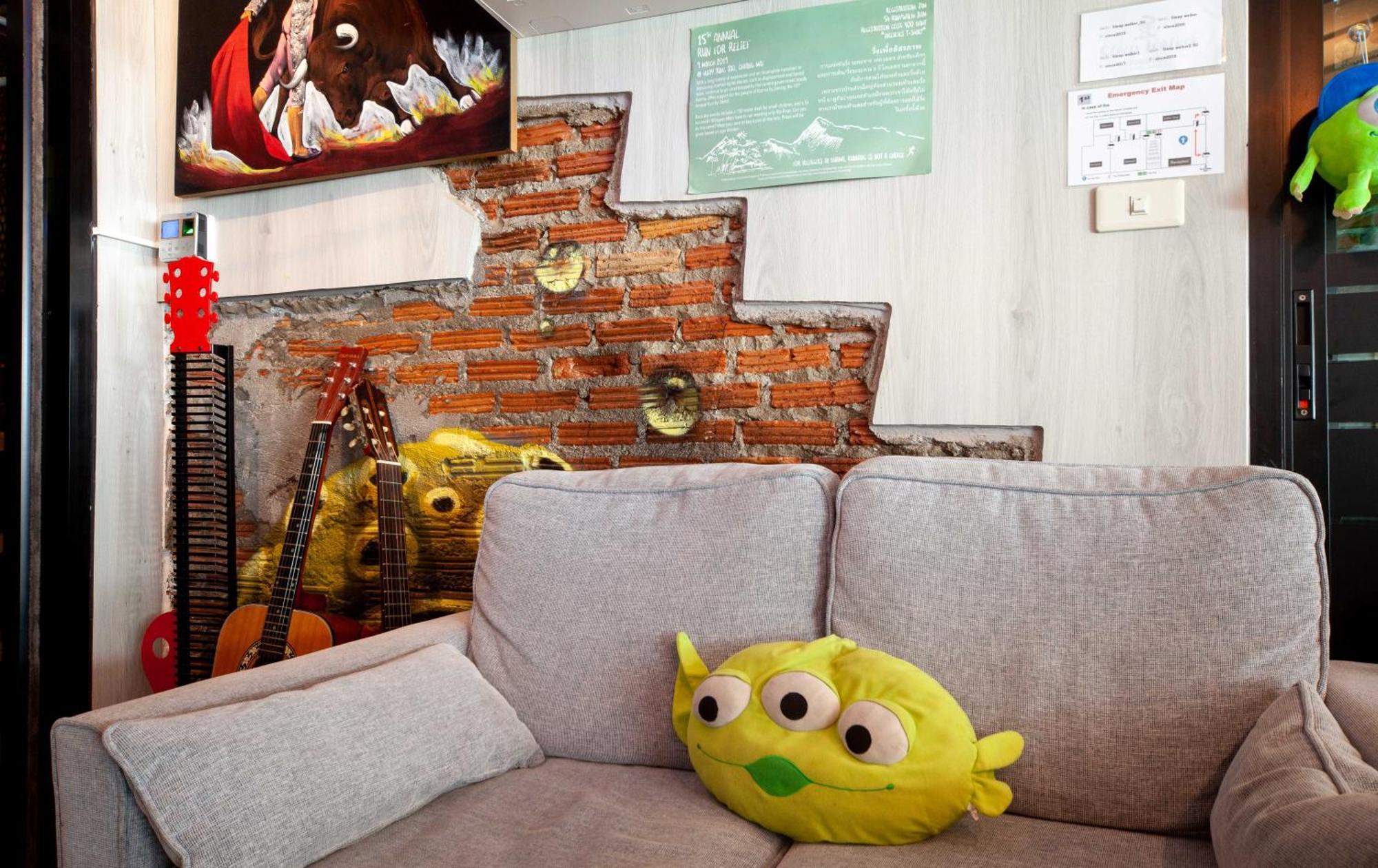 Hostel Sleep Walker Poshtel Čiang Mai Exteriér fotografie