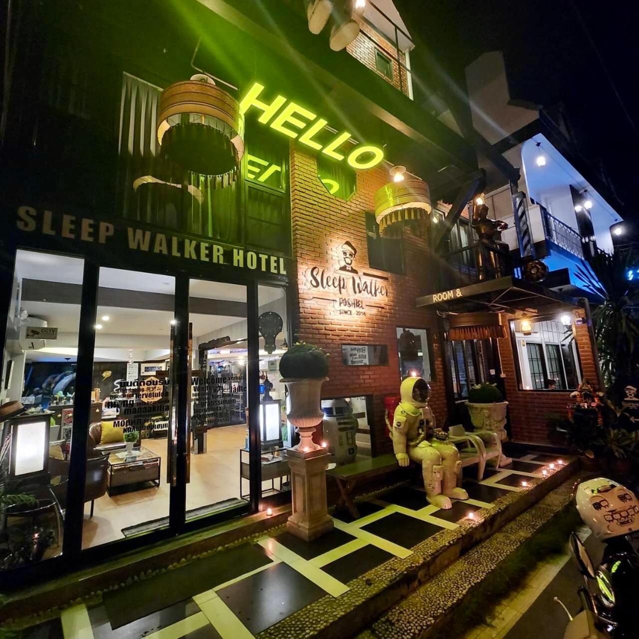 Hostel Sleep Walker Poshtel Čiang Mai Exteriér fotografie